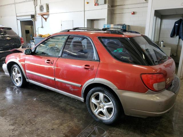 Photo 2 from auction – 2002 SUBARU IMPREZA OU with VIN JF1GG68582H832354