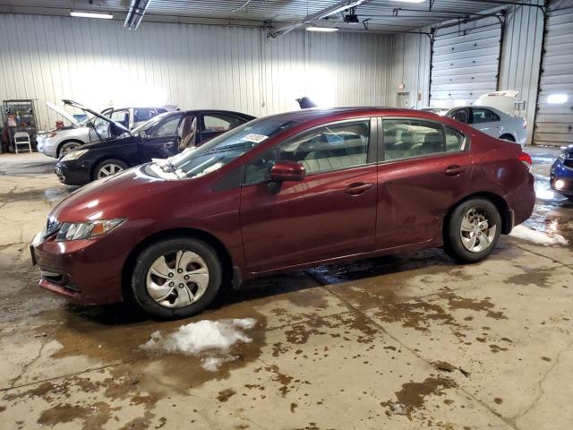 HONDA CIVIC LX 2015 with VIN 19XFB2F55FE059886 - Photo from auction