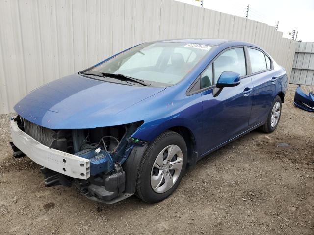 Photo 1 from auction – 2013 HONDA CIVIC LX with VIN 19XFB2F59DE292571