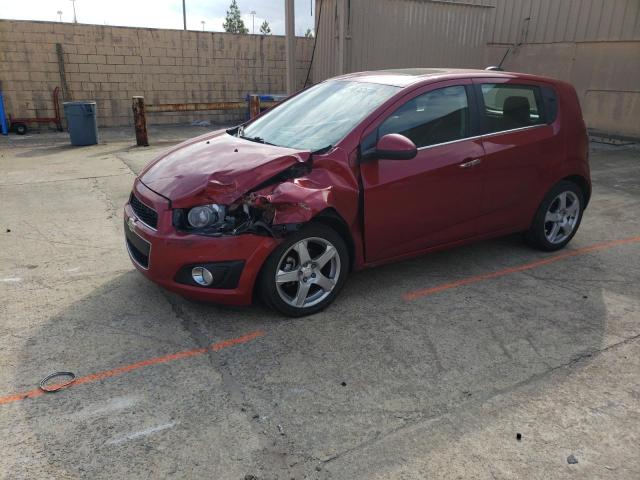 CHEVROLET SONIC LTZ 2015 with VIN 1G1JE6SB9F4156250 - Photo from auction