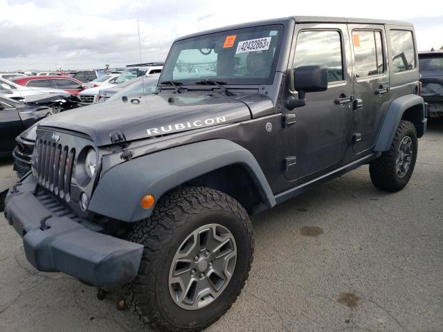 JEEP WRANGLER U 2014 with VIN 1C4BJWFG3EL286039 - Photo from auction