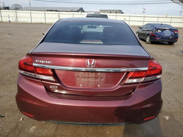 Photo 6 from auction – 2013 HONDA CIVIC LX with VIN 19XFB2F56DE093185