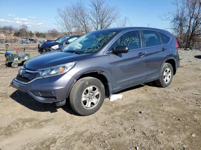 Photo 1 from auction – 2016 HONDA CR-V LX with VIN 2HKRM3H34GH537429