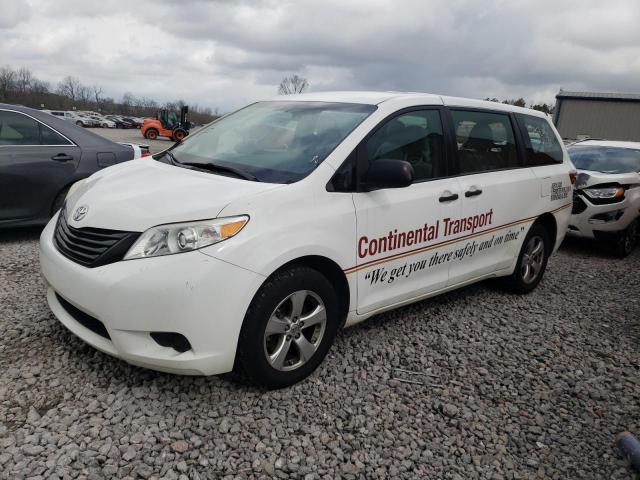 TOYOTA SIENNA 2017 with VIN 5TDZZ3DC1HS838677 - Photo from auction