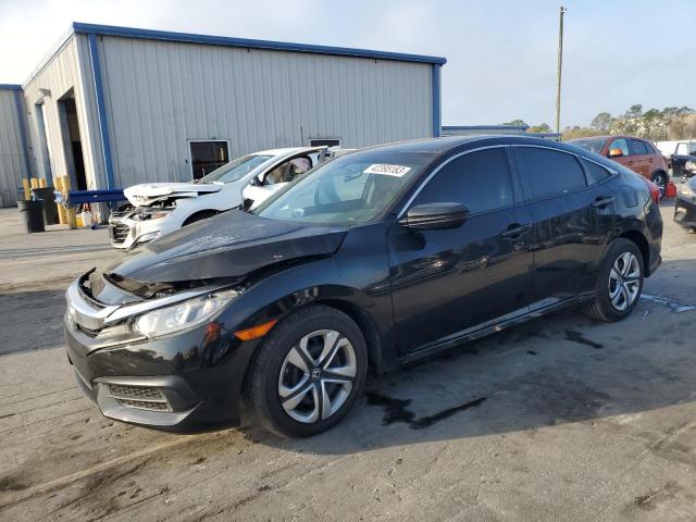 HONDA CIVIC LX 2018 with VIN 19XFC2F57JE008041 - Photo from auction
