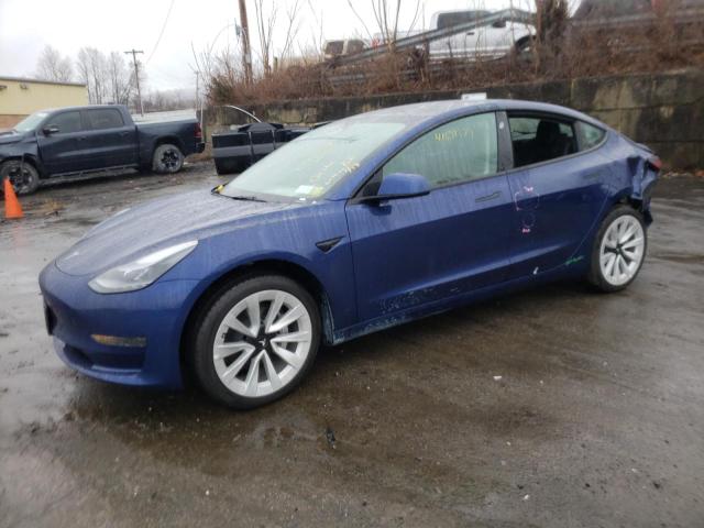 TESLA MODEL 3 2022 with VIN 5YJ3E1EA1NF370792 - Photo from auction
