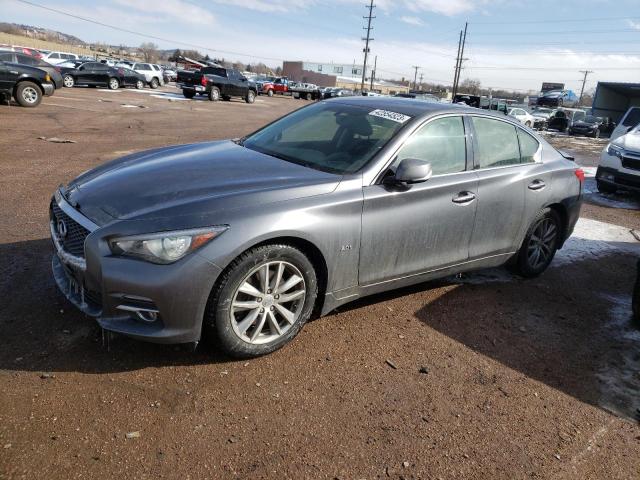 INFINITI Q50 PREMIU 2016 with VIN JN1EV7AR4GM341307 - Photo from auction