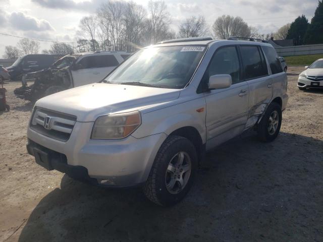 HONDA PILOT EXL 2007 with VIN 5FNYF28537B045572 - Photo from auction