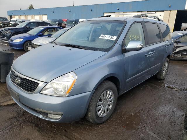 KIA SEDONA LX 2014 with VIN KNDMG4C75E6551851 - Photo from auction
