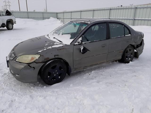 HONDA CIVIC EX 2004 with VIN 2HGES267X4H505109 - Photo from auction