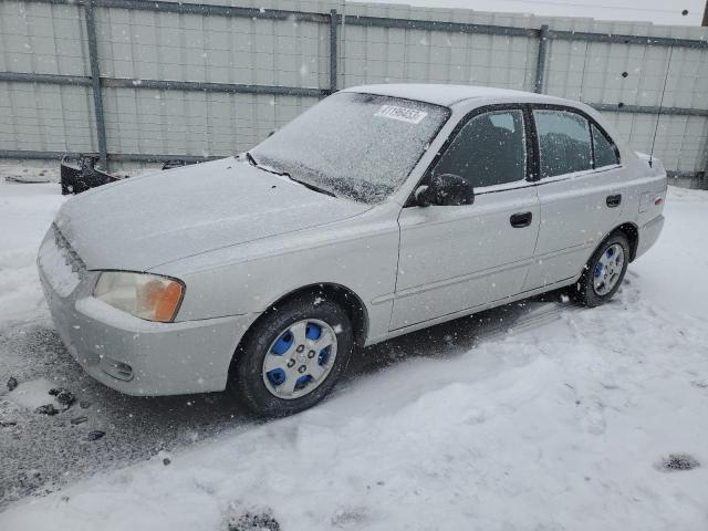 HYUNDAI ACCENT GL 2002 with VIN KMHCG45C82U361034 - Photo from auction