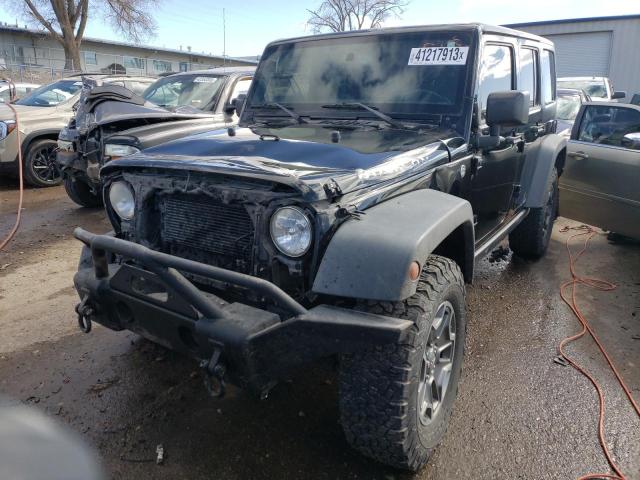 JEEP WRANGLER U 2015 with VIN 1C4BJWFG2FL504537 - Photo from auction