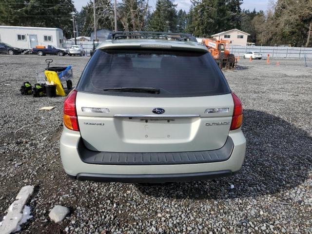 Photo 6 from auction – 2006 SUBARU LEGACY OUT with VIN 4S4BP62C567322109