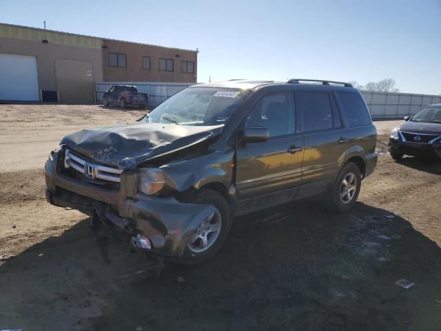 HONDA PILOT EX 2006 with VIN 5FNYF18516B011235 - Photo from auction
