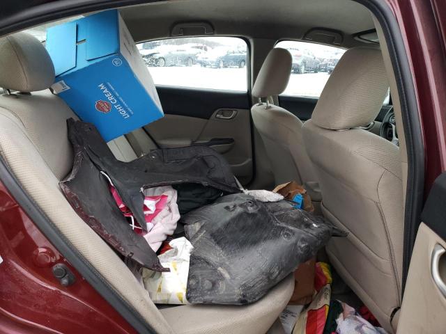 Photo 10 from auction – 2012 HONDA CIVIC with VIN 2HGFB2F54CH574928