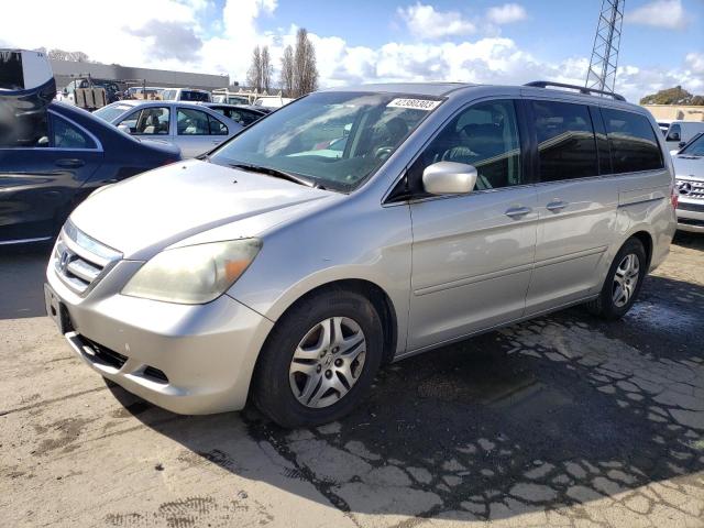 HONDA ODYSSEY EX 2007 with VIN 5FNRL38727B421182 - Photo from auction