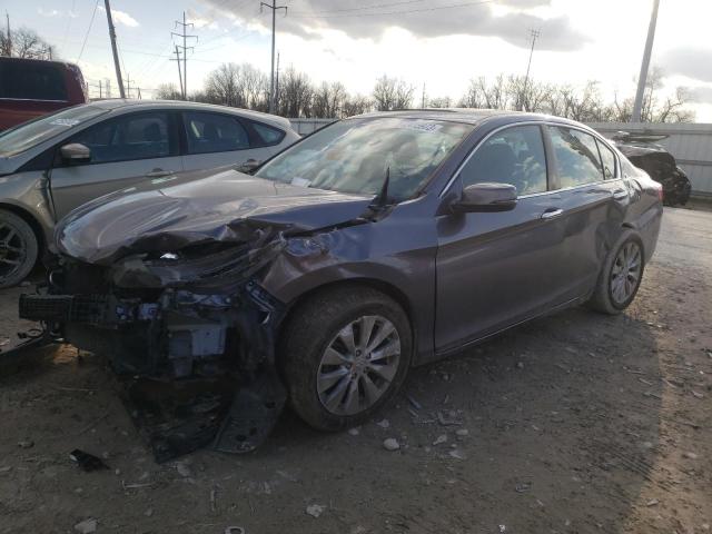 HONDA ACCORD EXL 2015 with VIN 1HGCR2F85FA123700 - Photo from auction