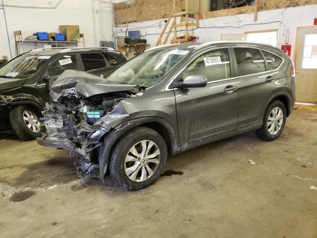 HONDA CR-V EX 2013 with VIN 2HKRM4H58DH651985 - Photo from auction