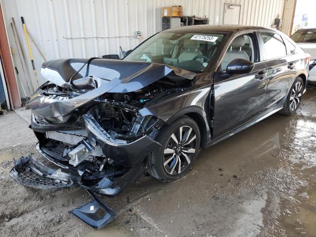 HONDA CIVIC EX 2022 with VIN 2HGFE1F72NH322911 - Photo from auction