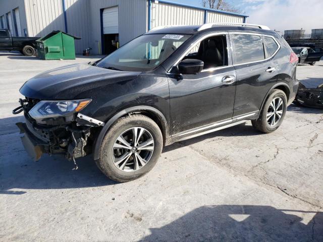 NISSAN ROGUE S 2018 with VIN 5N1AT2MT1JC735609 - Photo from auction