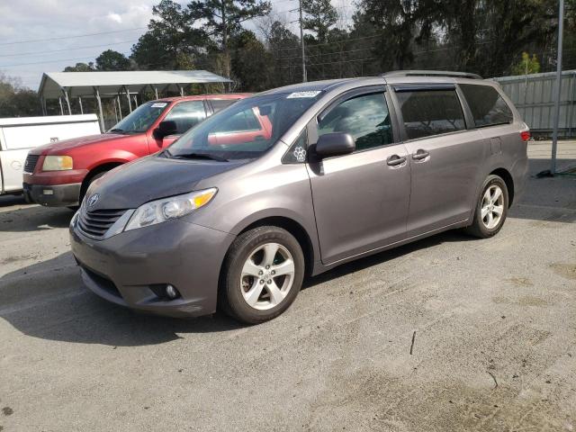 TOYOTA SIENNA LE 2017 with VIN 5TDKZ3DC8HS889434 - Photo from auction