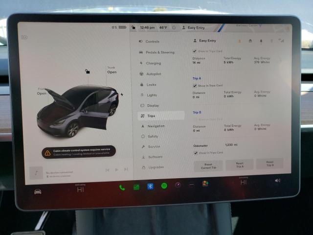 Photo 9 from auction – 2023 TESLA MODEL Y with VIN 7SAYGDEE0PF599362