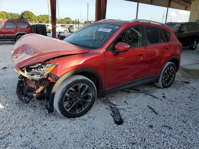 MAZDA CX-5 GT 2016 with VIN JM3KE2DY2G0843818 - Photo from auction