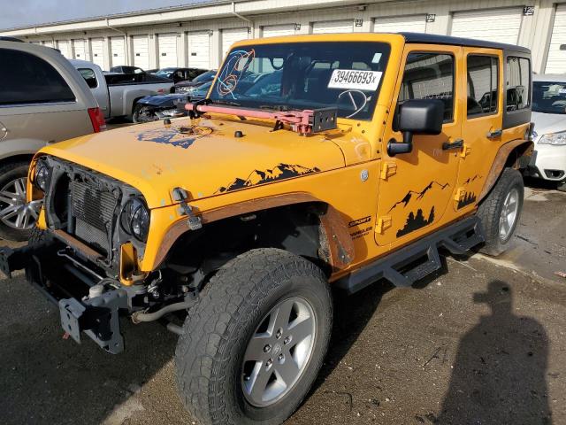 JEEP WRANGLER U 2012 with VIN 1C4BJWDG3CL135587 - Photo from auction
