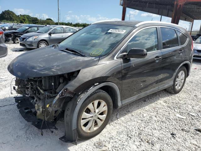 Photo 1 from auction – 2014 HONDA CR-V EXL with VIN 5J6RM3H77EL005212
