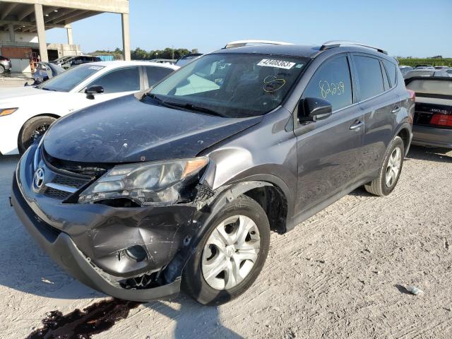 TOYOTA RAV4 LE 2014 with VIN 2T3ZFREVXEW082417 - Photo from auction