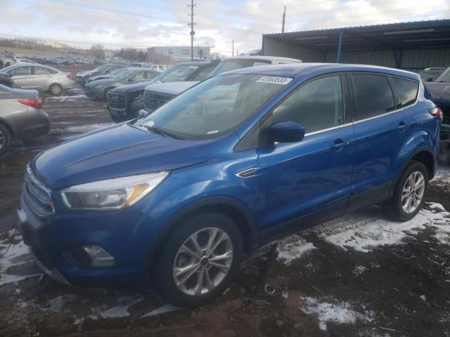 FORD ESCAPE SE 2017 with VIN 1FMCU9GD5HUC35492 - Photo from auction