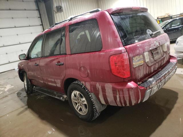 Photo 2 from auction – 2005 HONDA PILOT EXL with VIN 2HKYF18655H506241