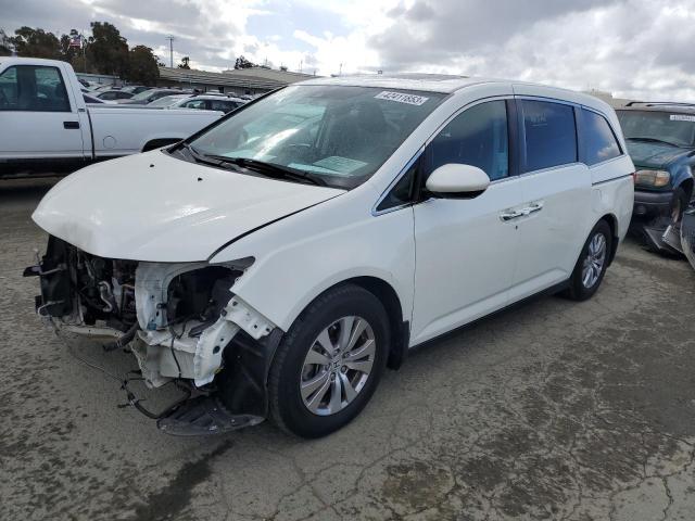 HONDA ODYSSEY EX 2014 with VIN 5FNRL5H63EB036200 - Photo from auction