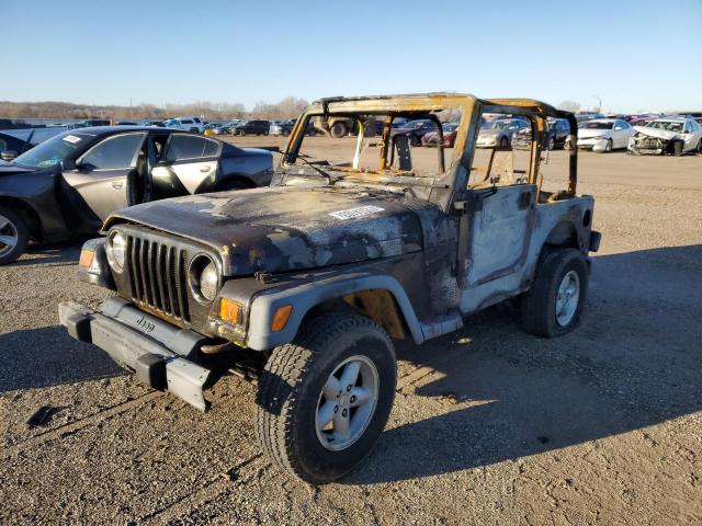 JEEP WRANGLER / 2000 with VIN 1J4FA49S0YP722004 - Photo from auction