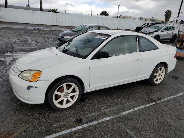 HONDA CIVIC LX 2002 with VIN 1HGEM22592L107971 - Photo from auction