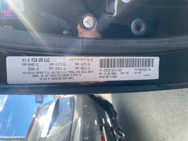 Photo 10 from auction – 2020 DODGE CHALLENGER with VIN 2C3CDZFJ5LH117423