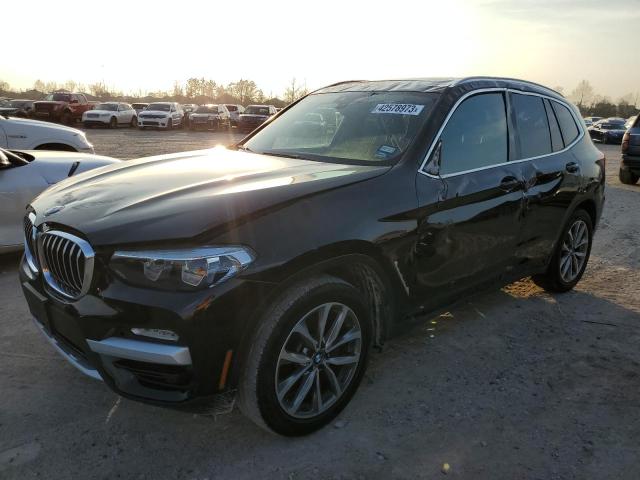 BMW X3 SDRIVE3 2019 with VIN 5UXTR7C51KLF29334 - Photo from auction