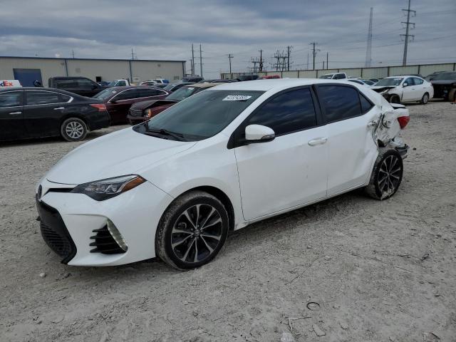 TOYOTA COROLLA L 2018 with VIN 5YFBURHE1JP849627 - Photo from auction