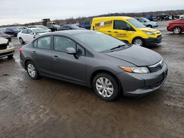 Photo 4 from auction – 2012 HONDA CIVIC LX with VIN 2HGFB2F50CH501829