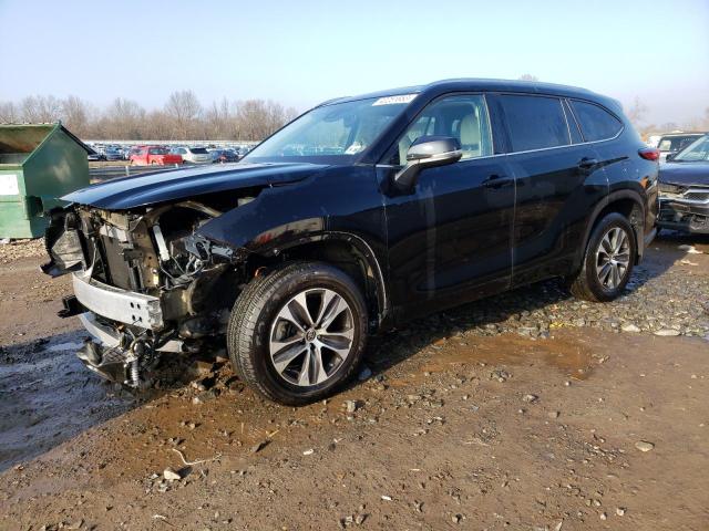 TOYOTA HIGHLANDER 2020 with VIN 5TDGZRBH9LS046651 - Photo from auction