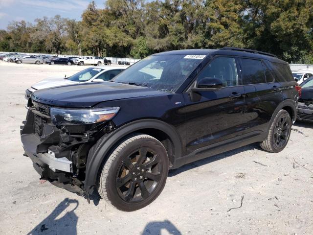 FORD EXPLORER S 2022 with VIN 1FMSK7KH2NGC45200 - Photo from auction
