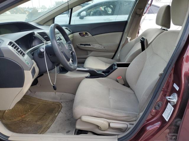 Photo 7 from auction – 2012 HONDA CIVIC LX with VIN 19XFB2F59CE384424