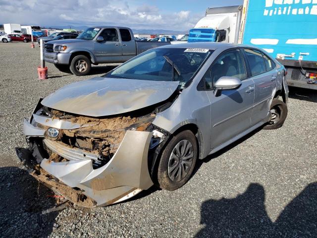 TOYOTA COROLLA LE 2022 with VIN JTDEAMDE3NJ062039 - Photo from auction