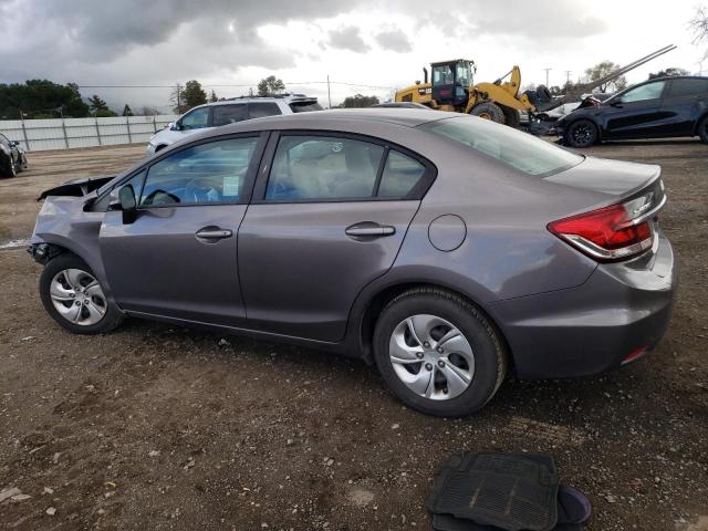 Photo 2 from auction – 2013 HONDA CIVIC LX with VIN 19XFB2F5XDE227891