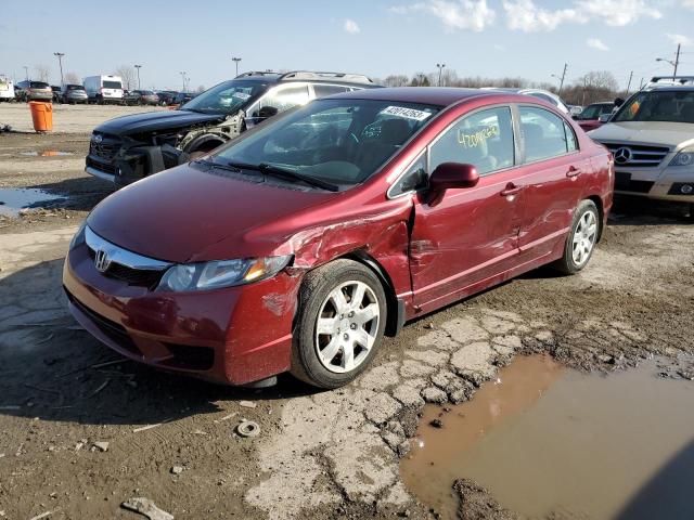 HONDA CIVIC LX 2011 with VIN 19XFA1F52BE031874 - Photo from auction