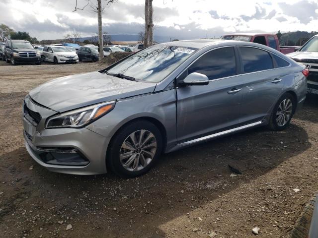 HYUNDAI SONATA SPO 2016 with VIN 5NPE34AF8GH413062 - Photo from auction