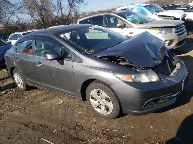 Photo 4 from auction – 2013 HONDA CIVIC LX with VIN 19XFB2F56DE215768