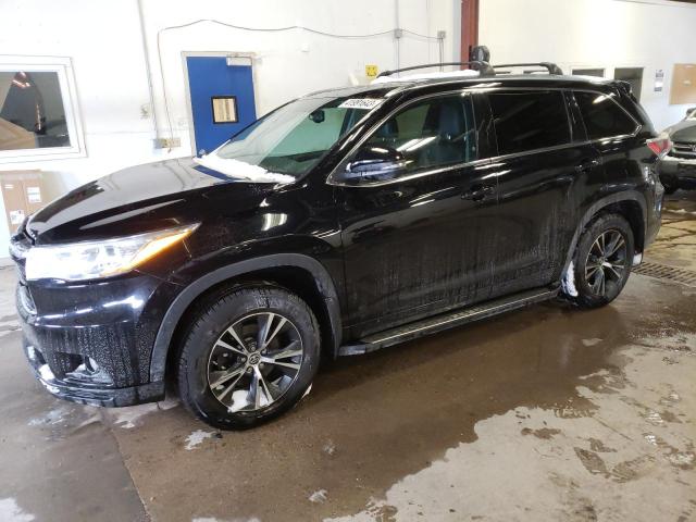 TOYOTA HIGHLANDER 2016 with VIN 5TDJKRFH7GS233154 - Photo from auction