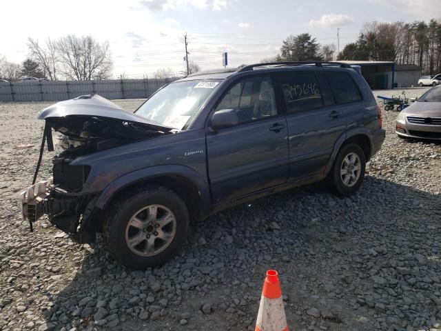 TOYOTA HIGHLANDER 2002 with VIN JTEGF21A620067958 - Photo from auction
