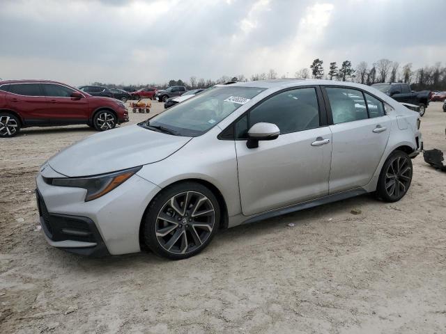 TOYOTA COROLLA SE 2020 with VIN 5YFP4RCE7LP009772 - Photo from auction